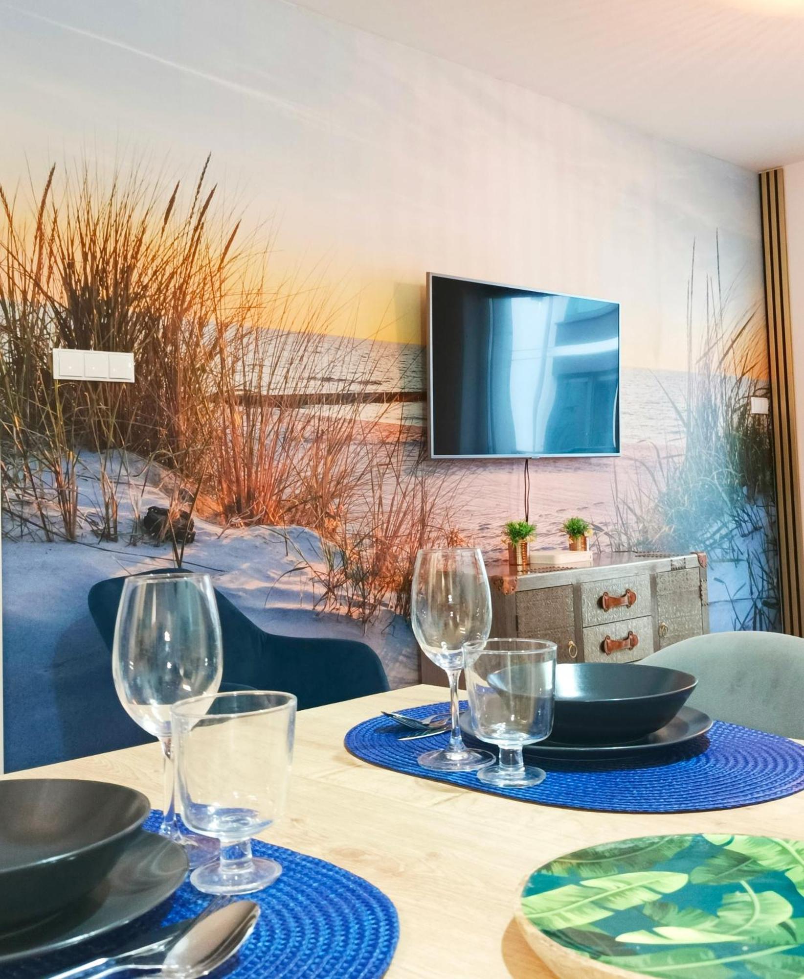 Apartament Z Wellness Nadmorskie Tarasy Kołobrzeg Esterno foto