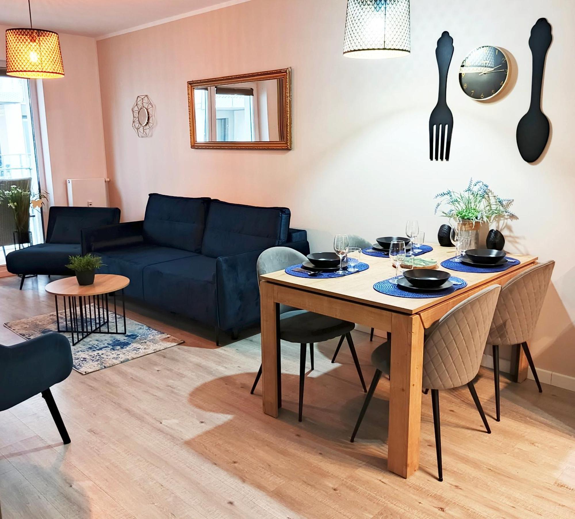 Apartament Z Wellness Nadmorskie Tarasy Kołobrzeg Esterno foto