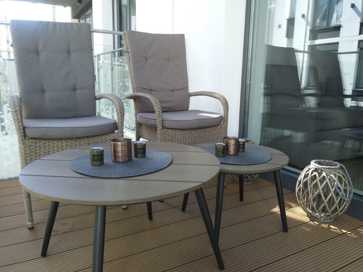 Apartament Z Wellness Nadmorskie Tarasy Kołobrzeg Esterno foto